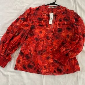 Beautiful alice and olivia blouse